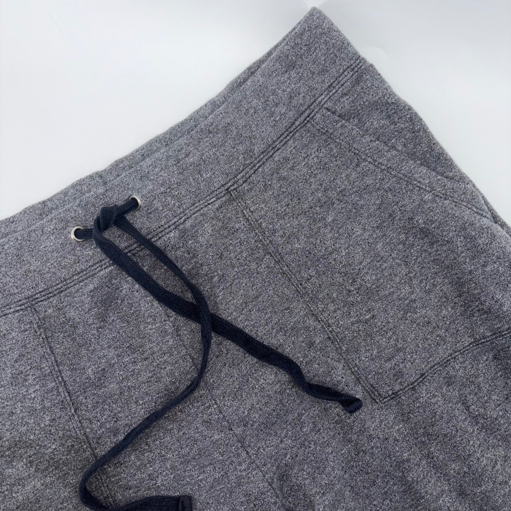 Aerie Women Gray Cargo Joggers Sweatpants Drawstring Pockets Size Large L
